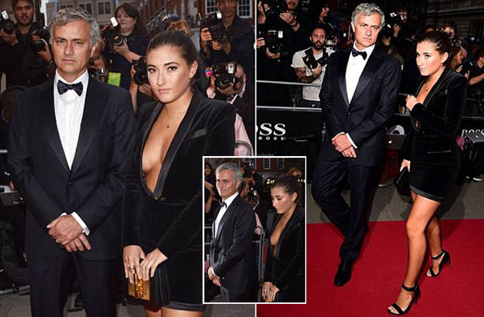 Bapak `Nyablak`, Anak `Ngablak`: Jose Mourinho Dampingi Anaknya Tampil Seksi di GQ Awards 